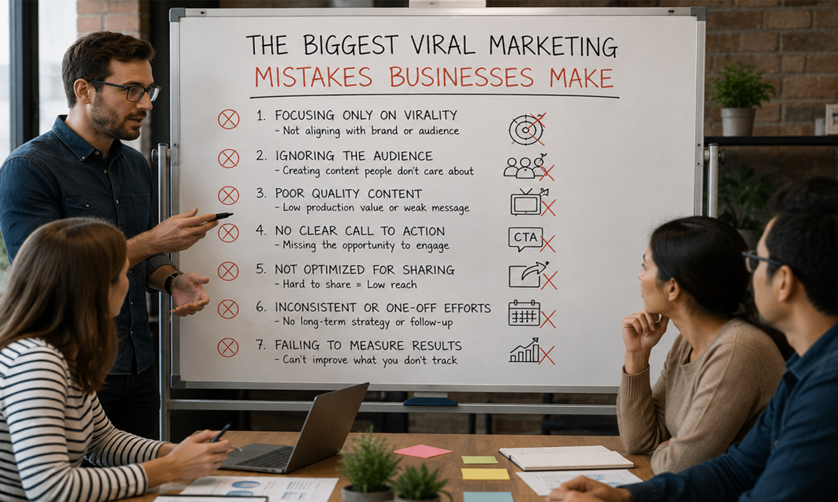 Viral Marketing Mistakes--ViralAssociates